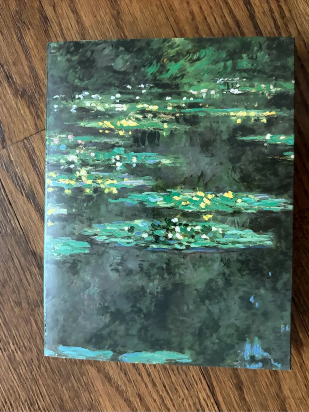 Claude Monet Water Lily Artwork Greeting Writing Cards Blank Envelope with Case